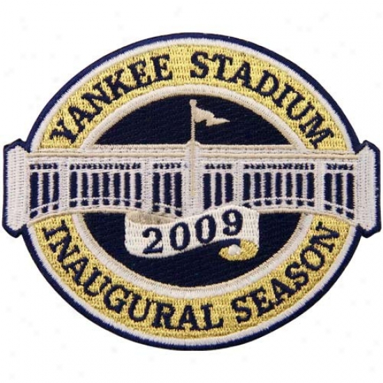 New York Yankees Yankee Stadiu Inaugural Moderate Embroidered Collector Patch