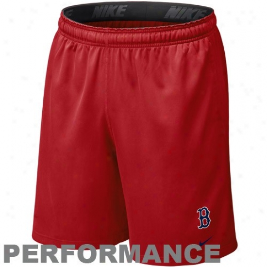 Nuke Boston Red Sox Red Flyweight Performance Shorts