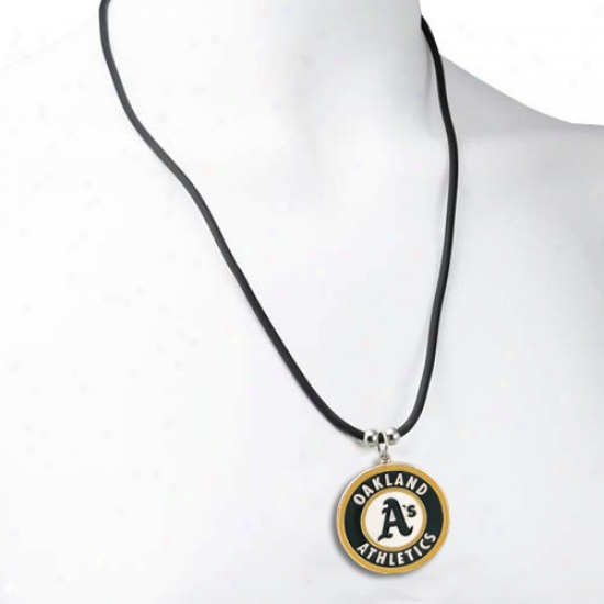 Oakland Athletics Logo Pendant Necklace