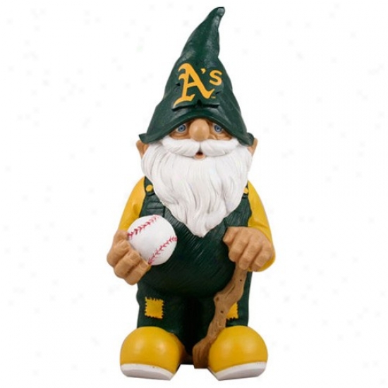 Oakland Athletics Mlb Garden Gnome