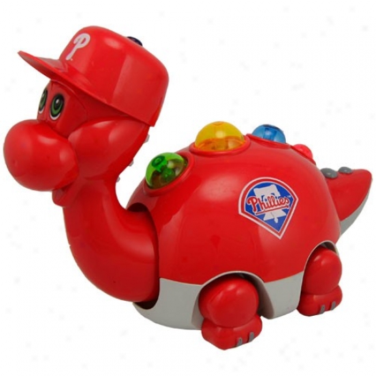 Philadelphia Phillies Red Musical Team Dino Toy