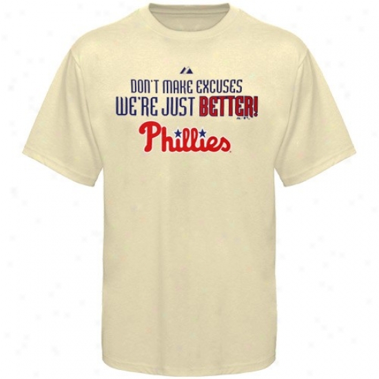 Philadelphia Phillies Tshirt : August Philadelphia Phillies Natural We Are Better Tshirt
