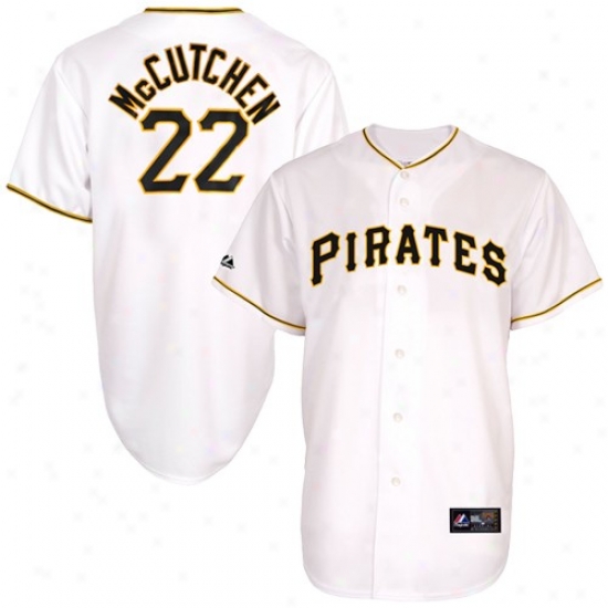 Pittsburgh Pirates Jerseys : Majestic Andrew Mccutchen Pittsburgh Pirates Youth Rpelica Jersey-#22 White