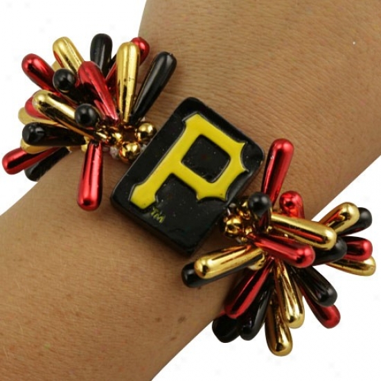 Pittsburgh Pirates Team Spirit Beaded Bracelet
