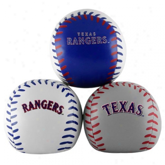 Rawlings Texas Rangers Softee 3 Ball Set