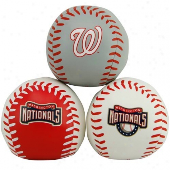 Rawlings Washington National Softee 3 Baseball Set