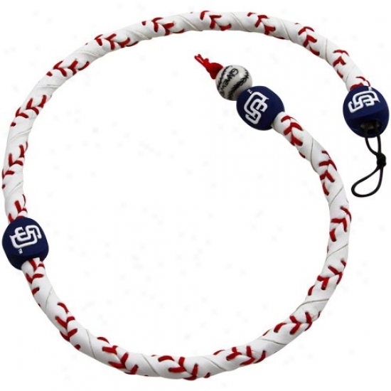 San Diego Padres Frozen Rope Baseball Necklace