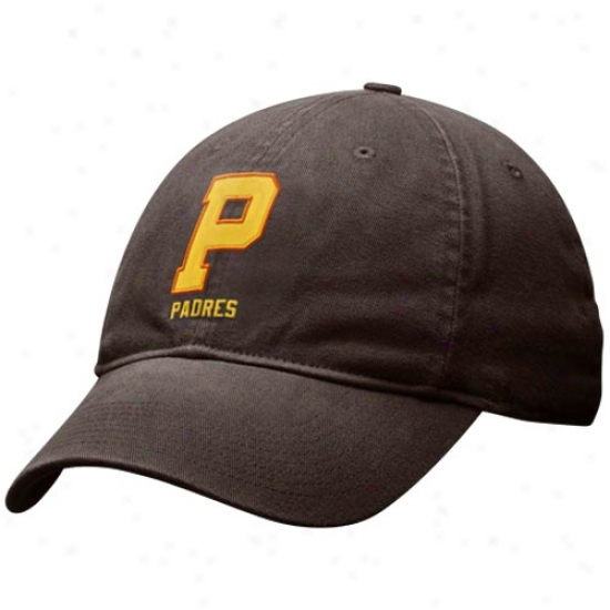 San Diego Padres Merchandise: Njke San Diego Padres Brown Cooperstown Old Stadium Hat