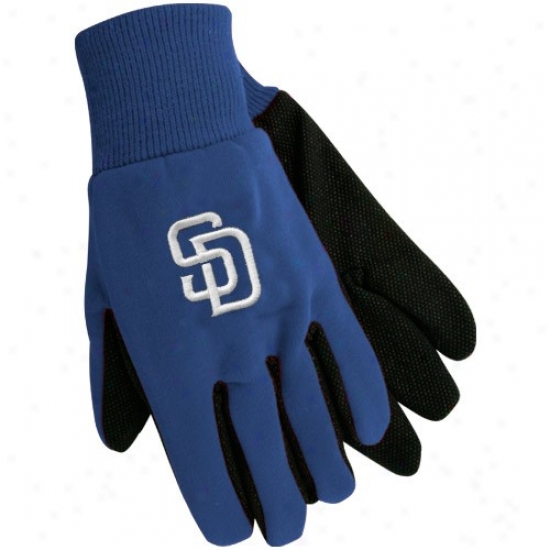 San Diego Padres Navy Blue Utility Gloves