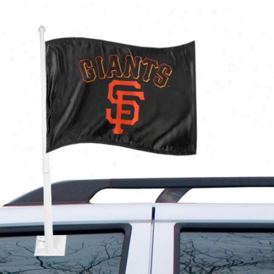 San Francisco Giants Banners : San Francisco Giants Black Car Banners