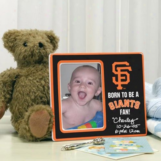 San Francisco Giants Born To Exist Picture Frame