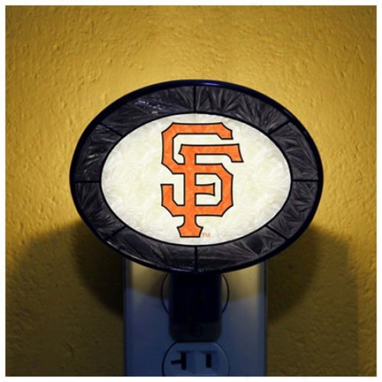 San Francisco Giant sHand-painted Glass Nightlight