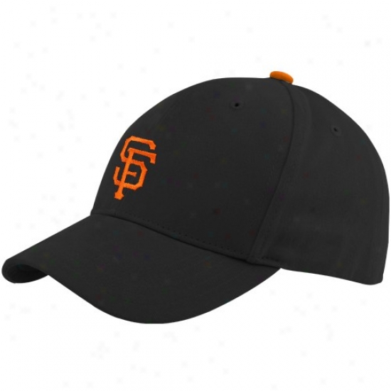 San Francisco Giants Hats : Twins '47 San Francisco Giants Toddler Black Basic Team Logo Adjustable Hats