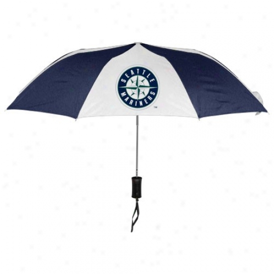 Seattle Mariners 42'' Folding Umbrella