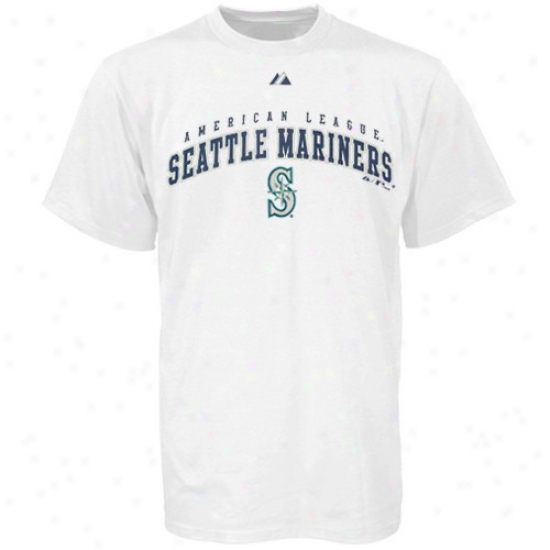 Seattle Mariners Shirts : Majestic Seattle Marin3rs Youth White Season Great Shirts