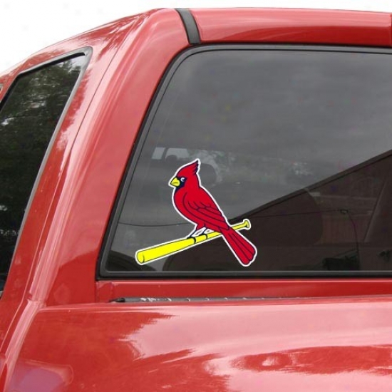 "stt. Louis Cardinals 8"" X 8"" Color Team Logo Car Decal"