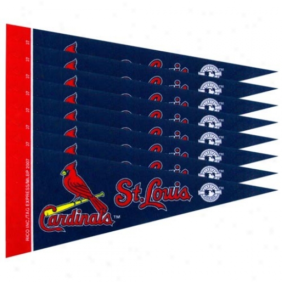St. Louis Cardinals Navy Blue 8-pack Mihi Pennant Set