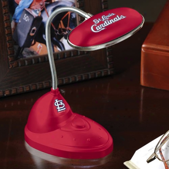 St Louis Cardinals Redd Led Desk Lamp