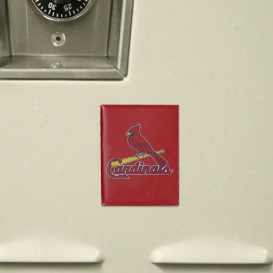 St. Louis Cardinals Red Team Logo Magnet