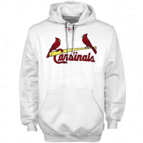 St. Louis Cardinals Sweatshirt : Nike St. Louis Cardinals Whie Tackle Twill Sweatshirt