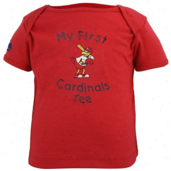 St. Louis Cardinals T Shirt : Majestic St Louis Cardinals Red Infant My First T Shirt T T Shirts