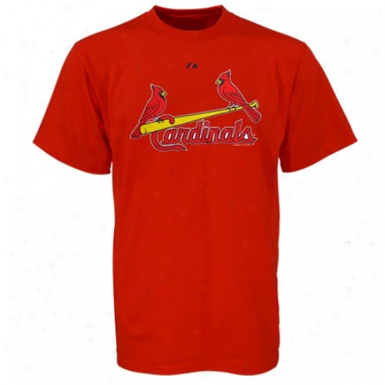St. Louis Cardinals Tee : August St. Louis Cardinals Re dWordmark Tee