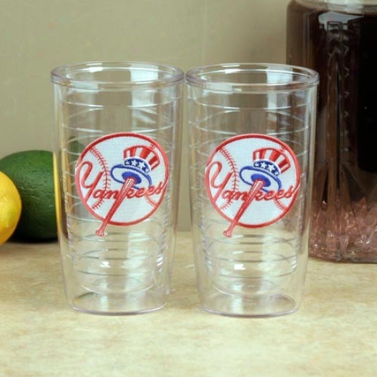 Tervi Tumbler New York Yankees 2-pack 16oz. Team Logo Tumbler Cups