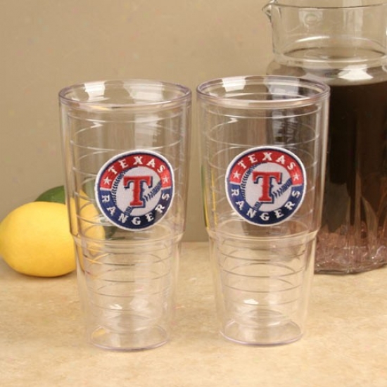 Tervis Tumbler Texas Rangers 2-pack 24oz. Team Wordmark Tumbler Cups