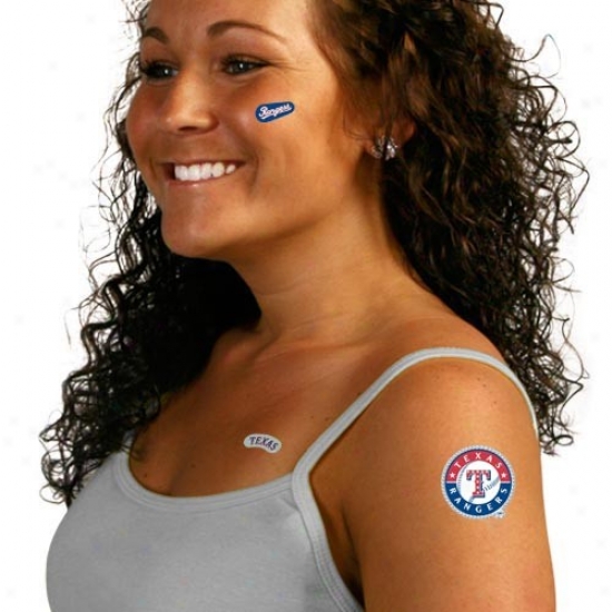 Texas Rangers Body Art