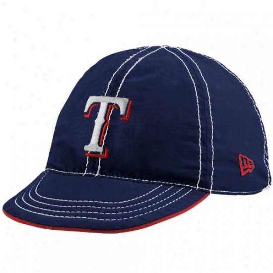 Texas Rangers Hats : Starting a~ Era Texas Rangers Infant Navy Blue-red Mesa Flip Revefsible Hats