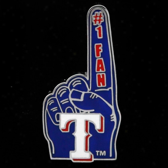 Texas Rangers Hats : Texas Rangers #1 Fan Pin