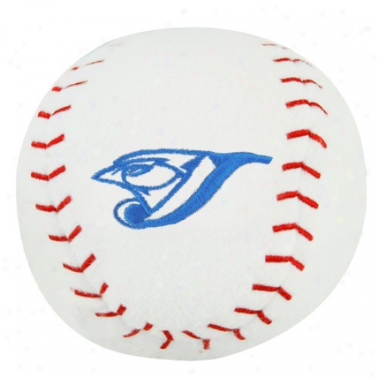 Toronto Blue Jaays Plush Team Baseball Rattle
