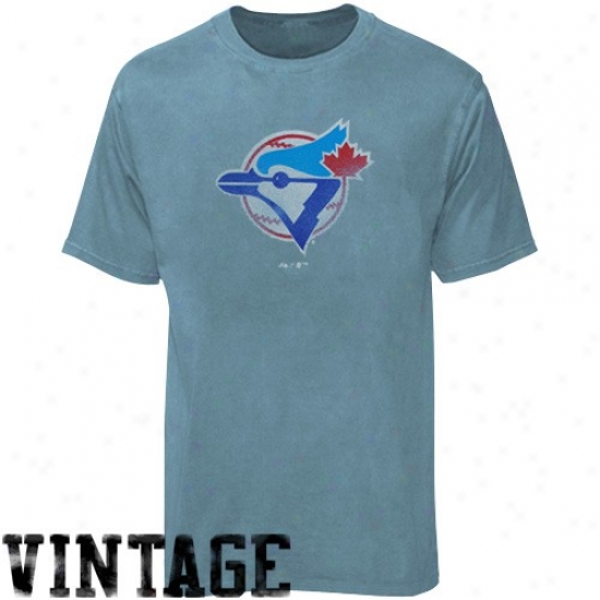 Toronto Blue Jays T-shirt : Majestic Toronto Blue Jays Light Blue Great Time Play Ii T-shirt
