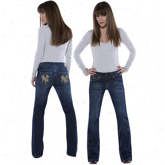 Touch By Alyssa Milano New York Yankees Signature Denim Jeans