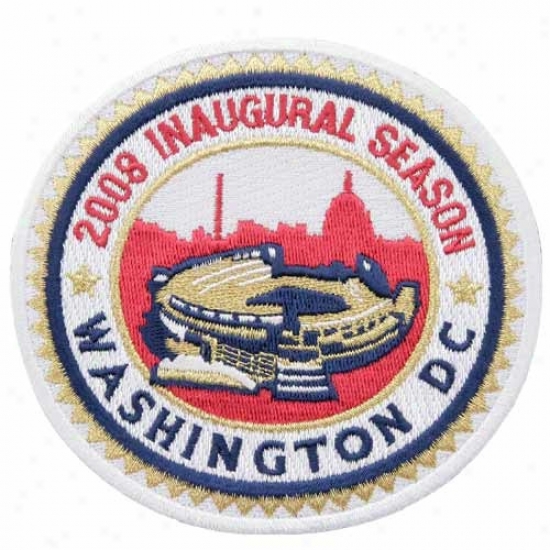 Washington Nationals 2008 Inaugural Be ~ed Collectkrs Patch