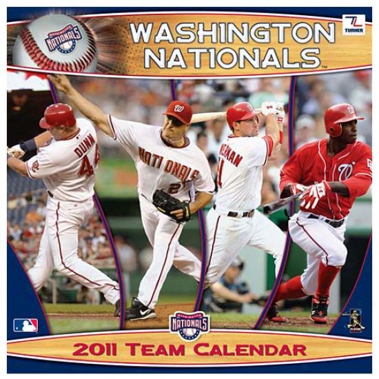Washington Nationals 2011 Wall Calendar