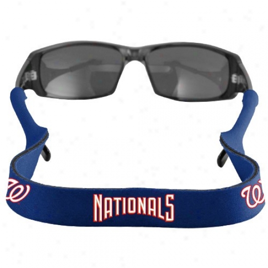 Washington Nationals Navy Blue Neoprene Retainer Sunglasses Holder