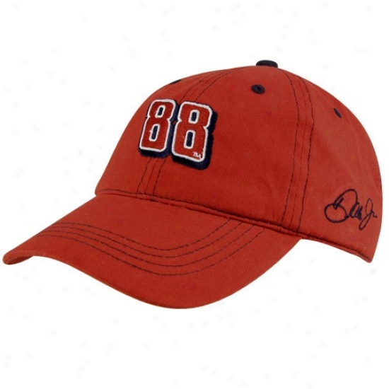 Dale Earnhardt Jr. Merchanddise: #88 Dale Earnhardt Jr. Toddler Orange Adjustable Hat