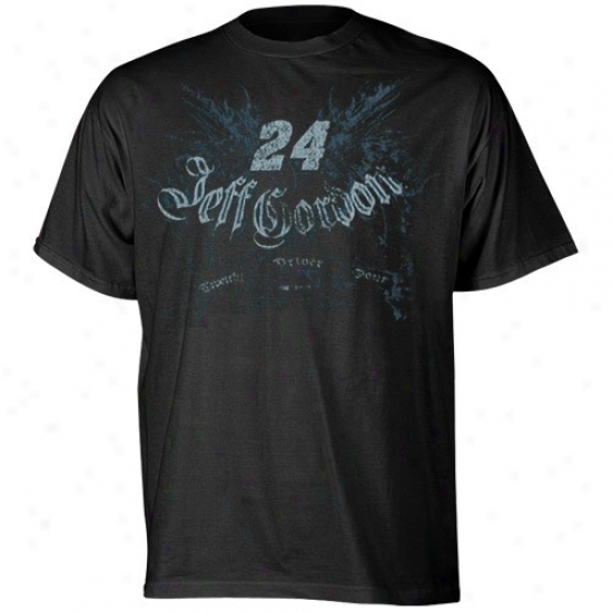 Jeff Gordon Tshirts : #24 Jeff Gordon Youth Black Gateway Tshirts