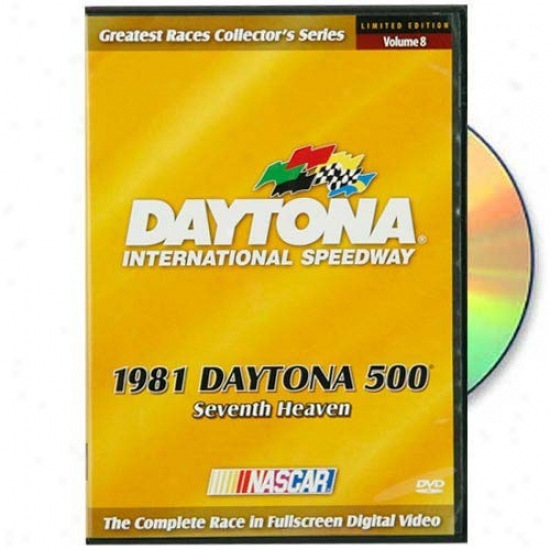 Nascar 1981 Daytona 500 Complete Race Dvd