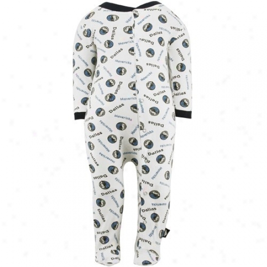 Adidas Dallas Mavericks Toddler Happy Fhll Button Footed Sleeper
