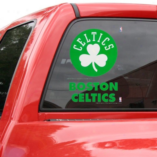 Boston Celtics 11x17 Window Clings Sheet