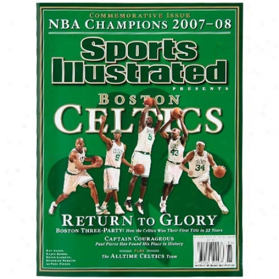 Boston Celtics 2007-2008 Nba Champions Sports Illustrated Ckmmemorative Edition
