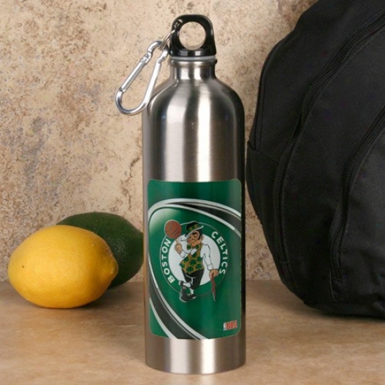 Boston Celtics 750ml Stainless Steel Wated Bottle W/ Carabiner Clip
