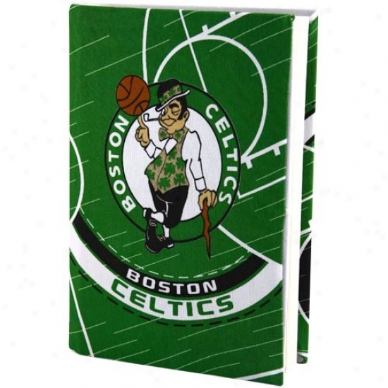 Boston Celtics Kelly Grreb Stretcgable Bpok Cover