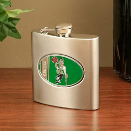 Boston Celtics Stainless Steel Flask