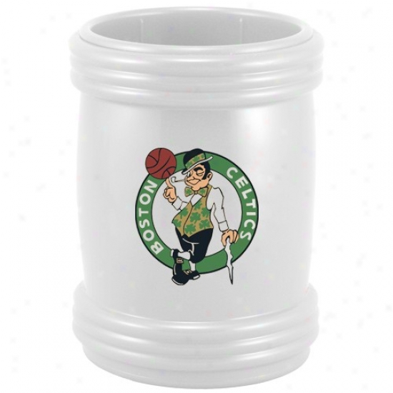 Boqton Celtics White Magna-coolie Magnetic Beverage Holder