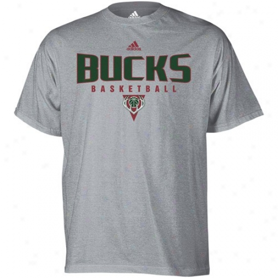 Bucks Shirts : Adidas Bucks Ash Absolute Shirts
