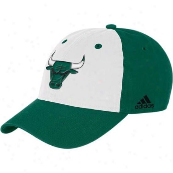 Chicago Bull Gear: Adidas Chicago Bull Two Tone St. Patrick's Day aHt