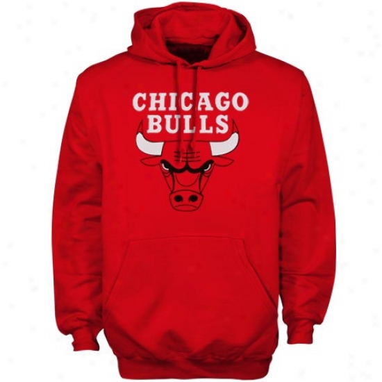 Chicago Bull Sweat Shirt : Adidas Chicago Bull Red Primary Logo Sweat Shirt